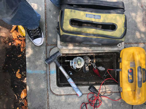 Leak detection equipment and water meter inspection