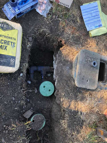 Water valve and meter box repair