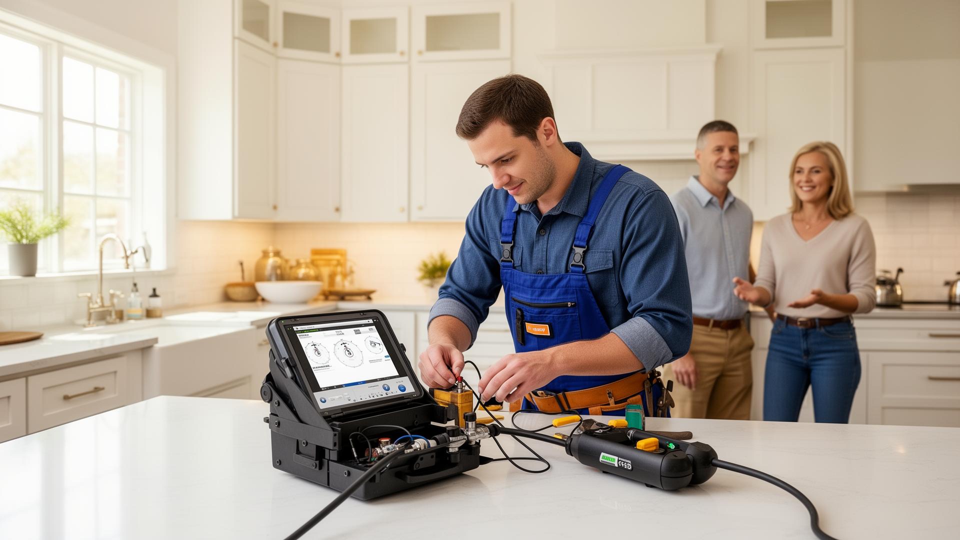 Leak detection in Cloverdale